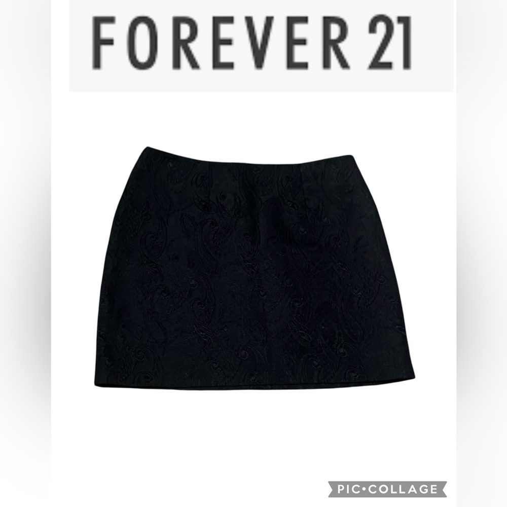 😊Forever 21 Blue Mini Pencil Skirt for Work